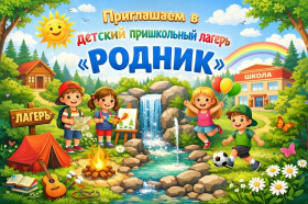 Прием заявлений в школьный лагерь..