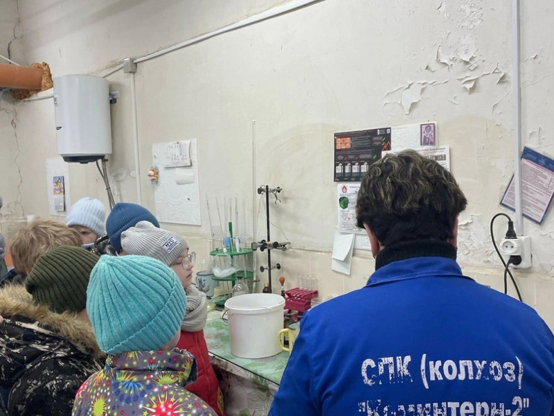 Профориентационная экскурсия в колхоз Коминтерн-2.